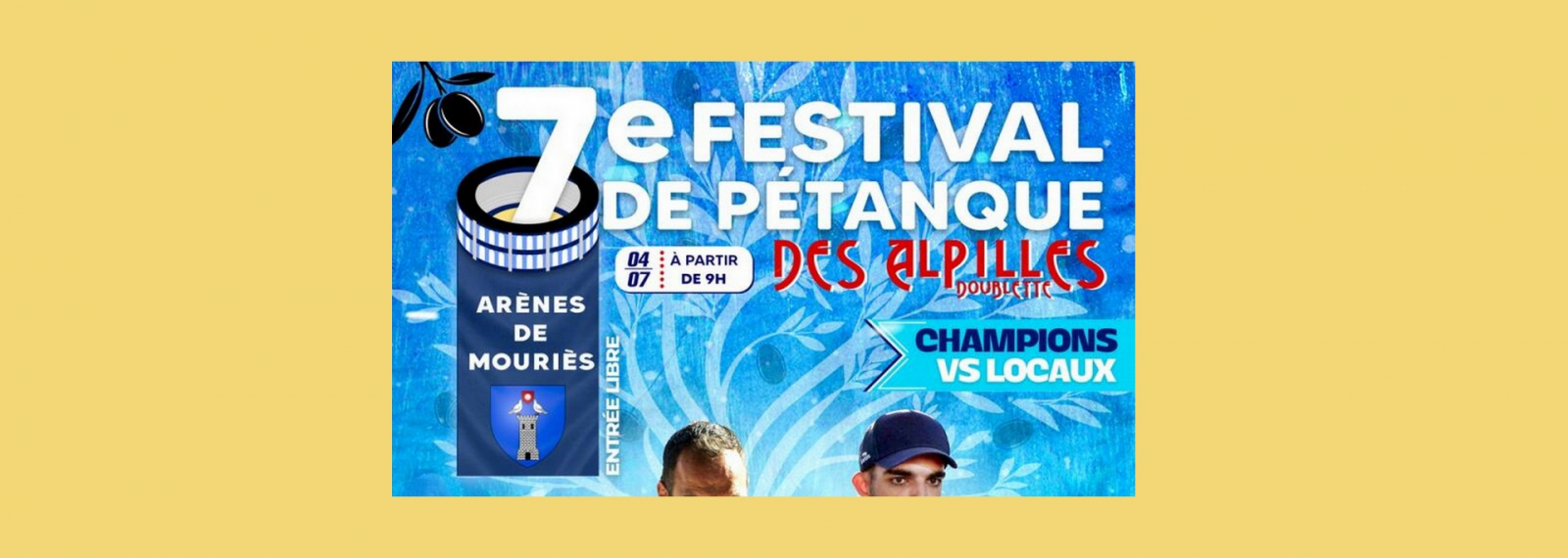 7ème Festival de pétanque des Alpilles Mouriès