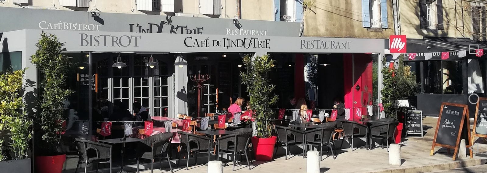 Restaurant Brasserie Le Café de l'Industrie à Saint-Rémy-de-Provence
