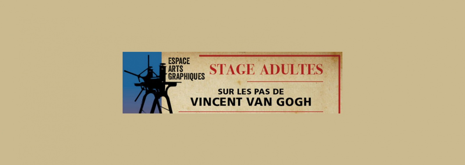Stage Adulte - Sur les pas de Vincent van Gogh - Musée des Alpilles