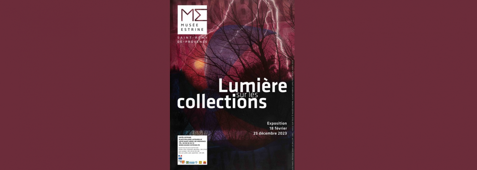 Musée Estrine Exposition : lumières sur les collections
