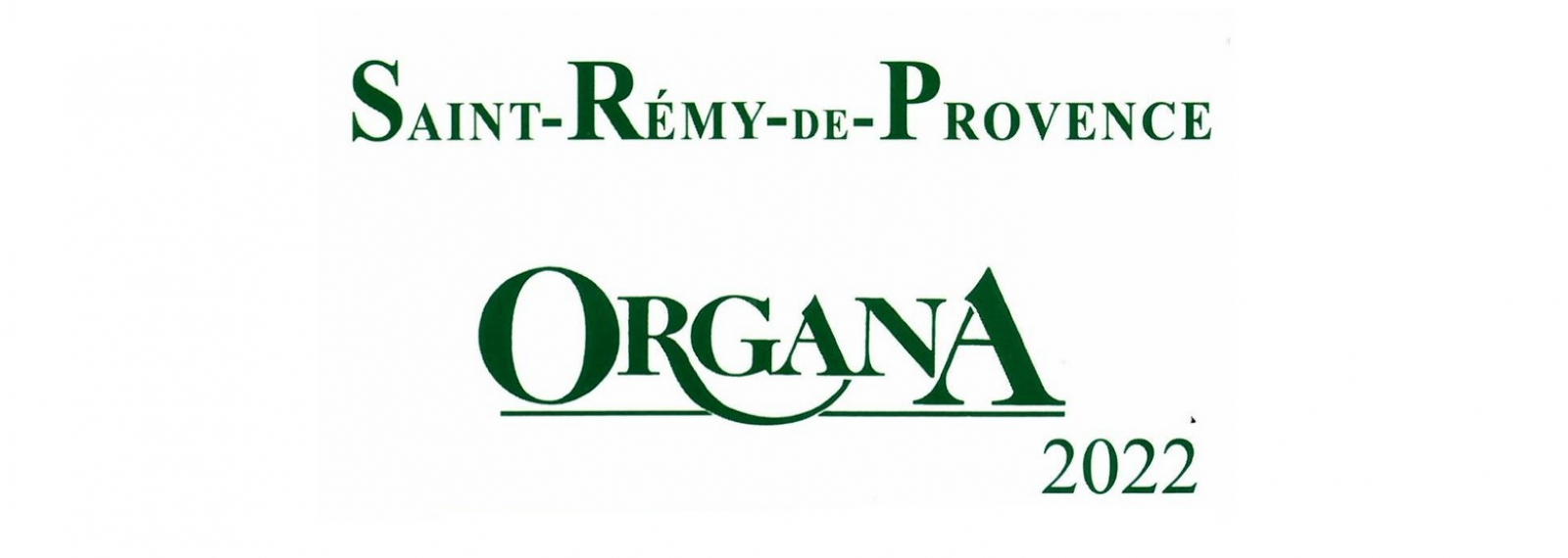 Festival Organa à Saint-Rémy-de-Provence