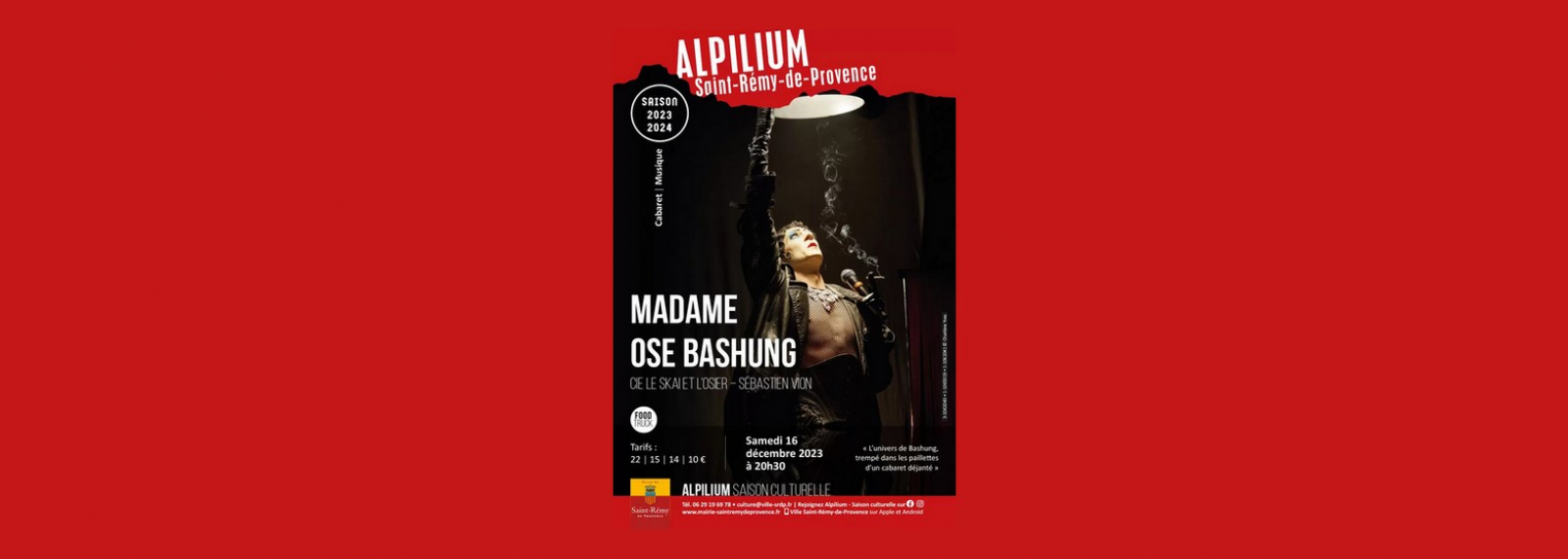 Alpilium : Madame ose Bashung
